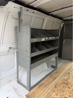 Steel van shelf - 36Wx12Dx36H