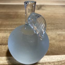 Frosted Apple Glass/ Paper weight, $13