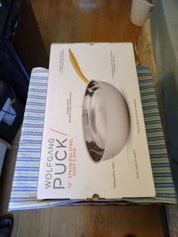 Wolfgang Puck 10" Stainless Steel Chef's Pan