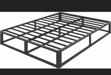 Metal platform bed frame KING