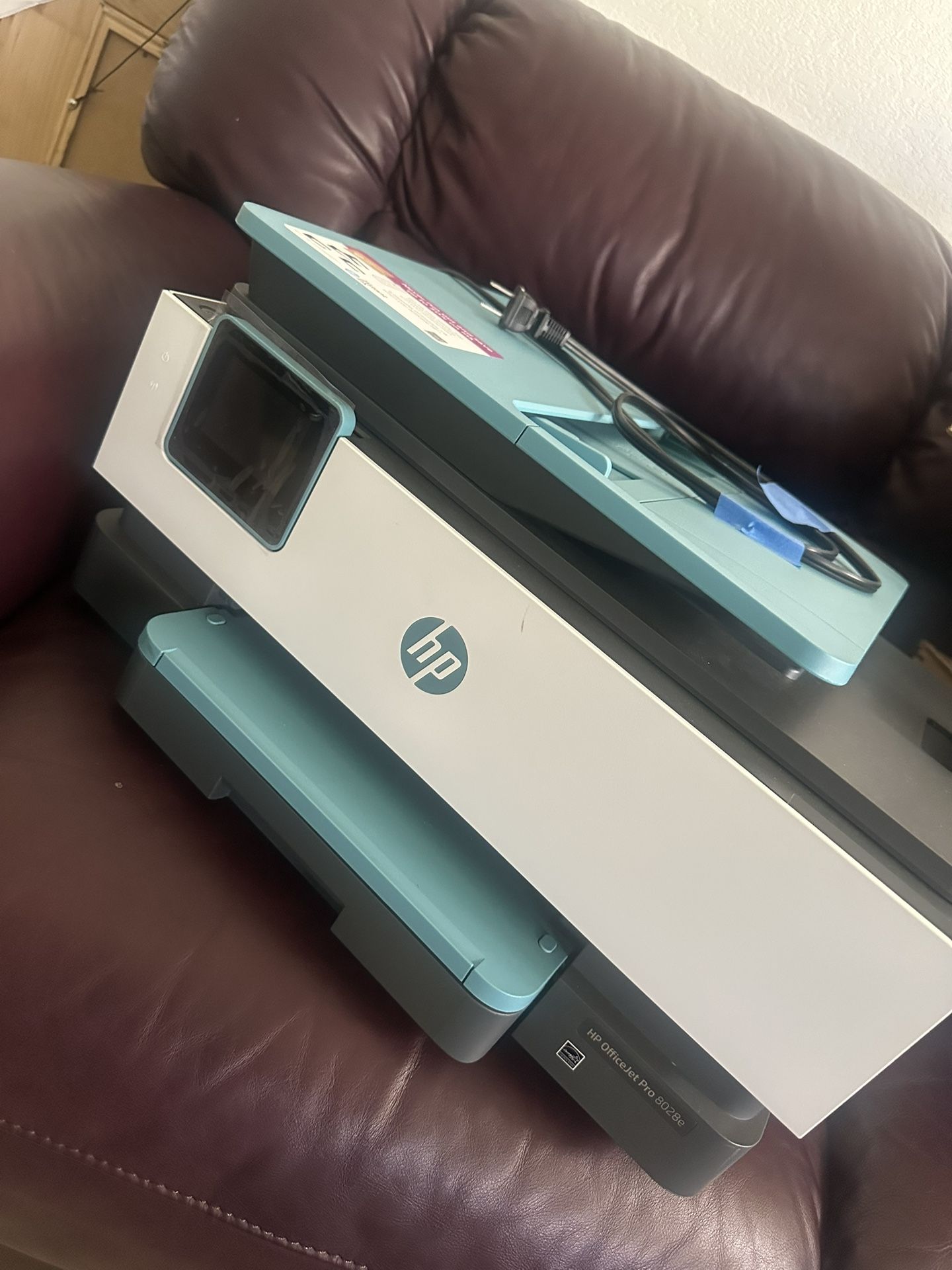 HP Office Jet Pro 8028e Wireless All In-one Inkjet Color Photo Printer, Copier, Scanner, Fax Machine W/ Mobile: Cloud Printer