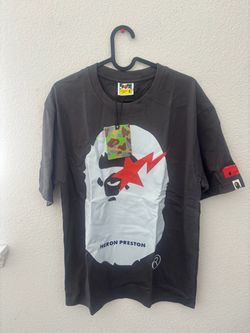 Heron Preston X bape collab tee