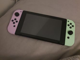 Nintendo Switch W/ Pastel Joycon Controllers 