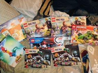 LEGO Sets Bundle – One Piece, Ninjago, City, Disney