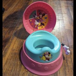 Training girls potty Minnie mouse