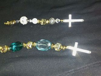Religious key chain hand made any color