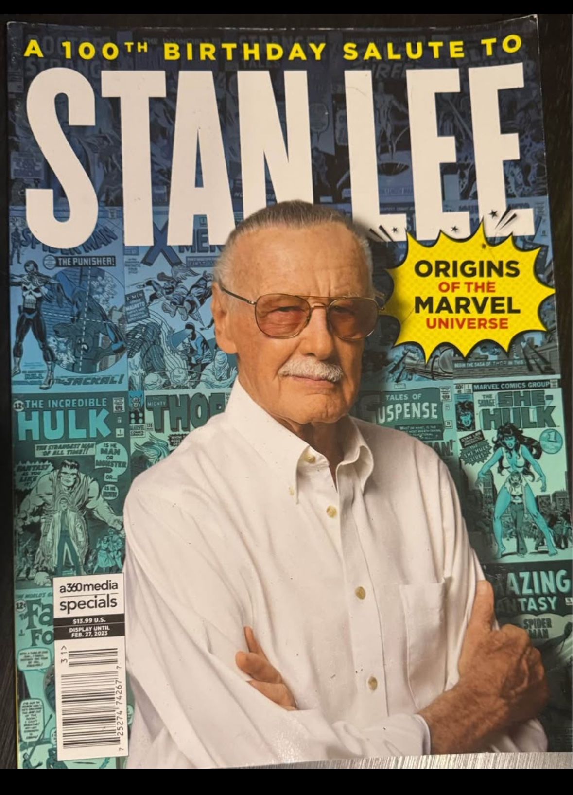 A 100th Birthday Salute to Stan Lee Origins of the Marvel Universe RP