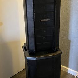 Bose F1 812  & Bose F1 Subwoofer   1000 Watts 