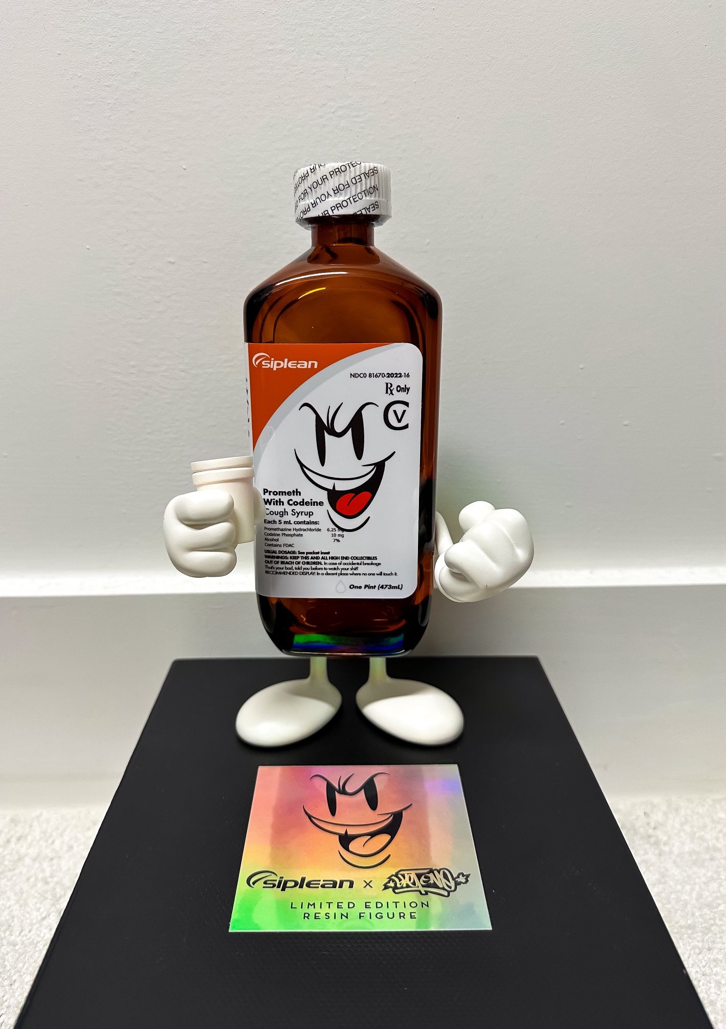 Sket One X SipLean Clothing Limited Edition Art Figure Memorabilia