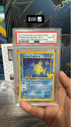 Shining Magikarp celebrations PSA 10