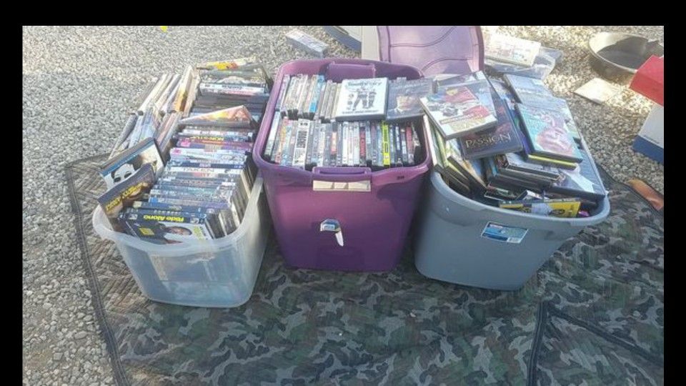 Over 400 Dvds