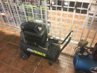 Central pneumatic air compressor