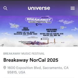 Breakaway NorCal 2025  2-Day GA 