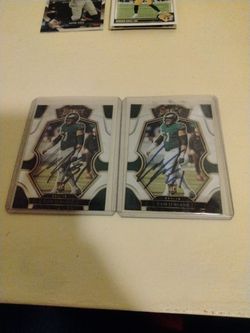 Rookie Cards Autographed By The Eagles Center Cam Jurgens