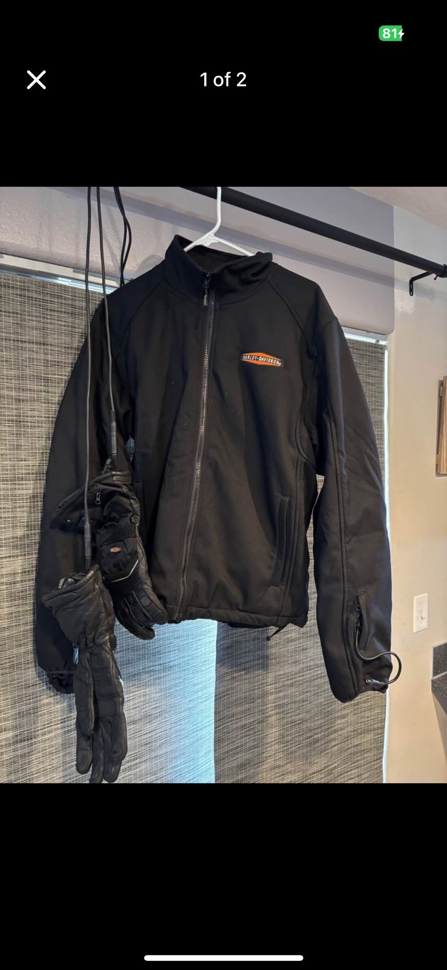 Harley Davidson Heated Jacket And gloves