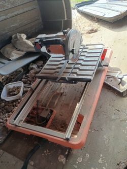 Ridgid wet saw