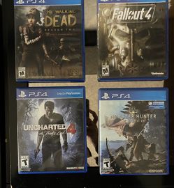 PS4 Games $10 Each