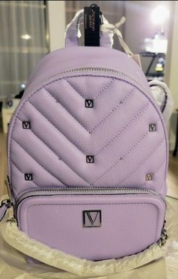 Victoria Secret Lavander Backpack/Purse