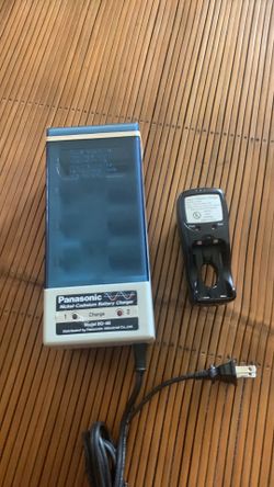 Two battery chargers aa/aaa/c/ 9 volt