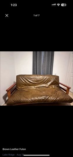 Leather Futon