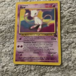 1995 Mew Pokémon Card
