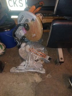 Ridgid miter saw