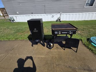 Smoker and flat top