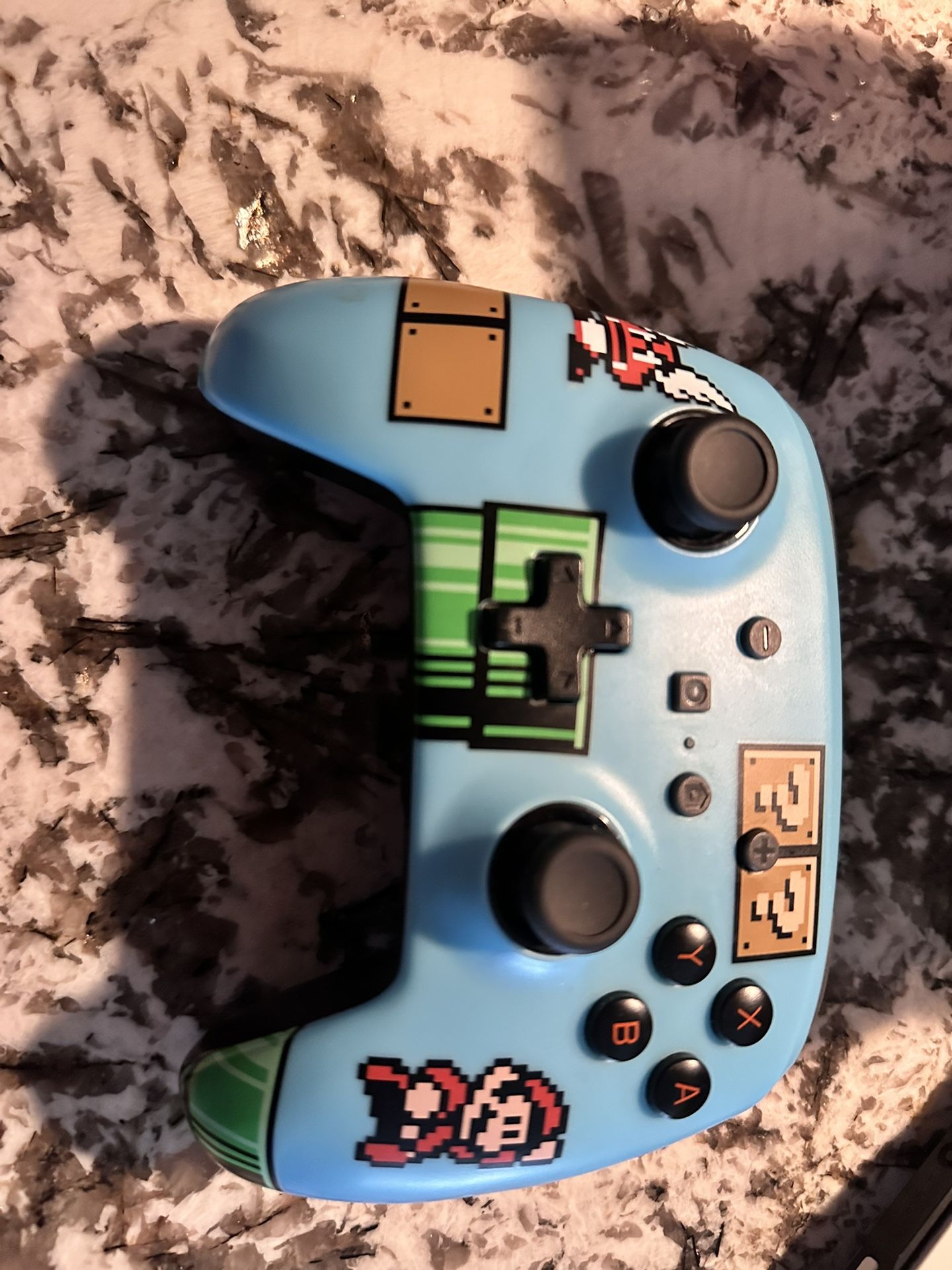 Nintendo Switch PowerA Enhanced wireless controller. Super Mario bros 3 special edition