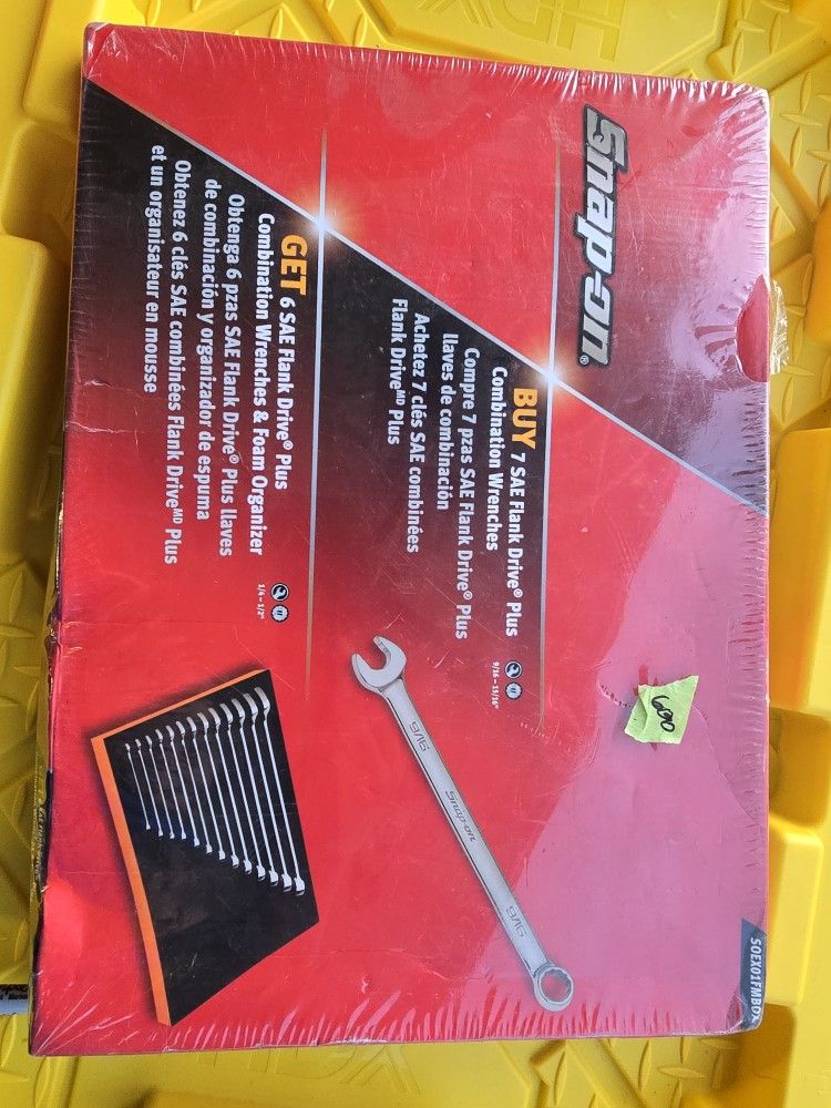 Snap On Sae Wrenchs