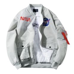 NASA BOMBER JACKET M-L