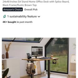 Electric standing Desk