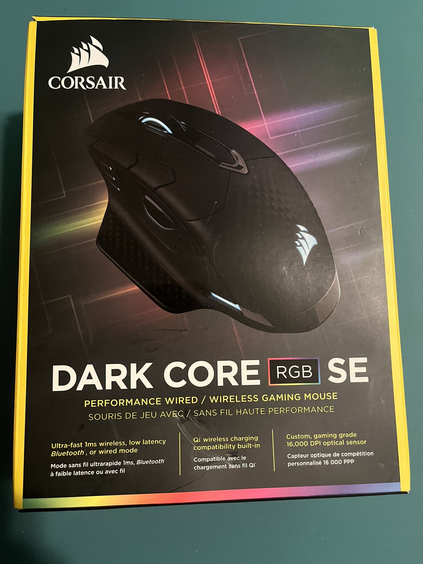 CORSAIR RGB WIRELESS GAMING MOUSE