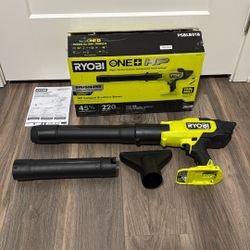 RYOBI ONE+ HP 18V Brushless Cordless 220 CFM 140 MPH Compact Leaf Blower (Tool-Only)