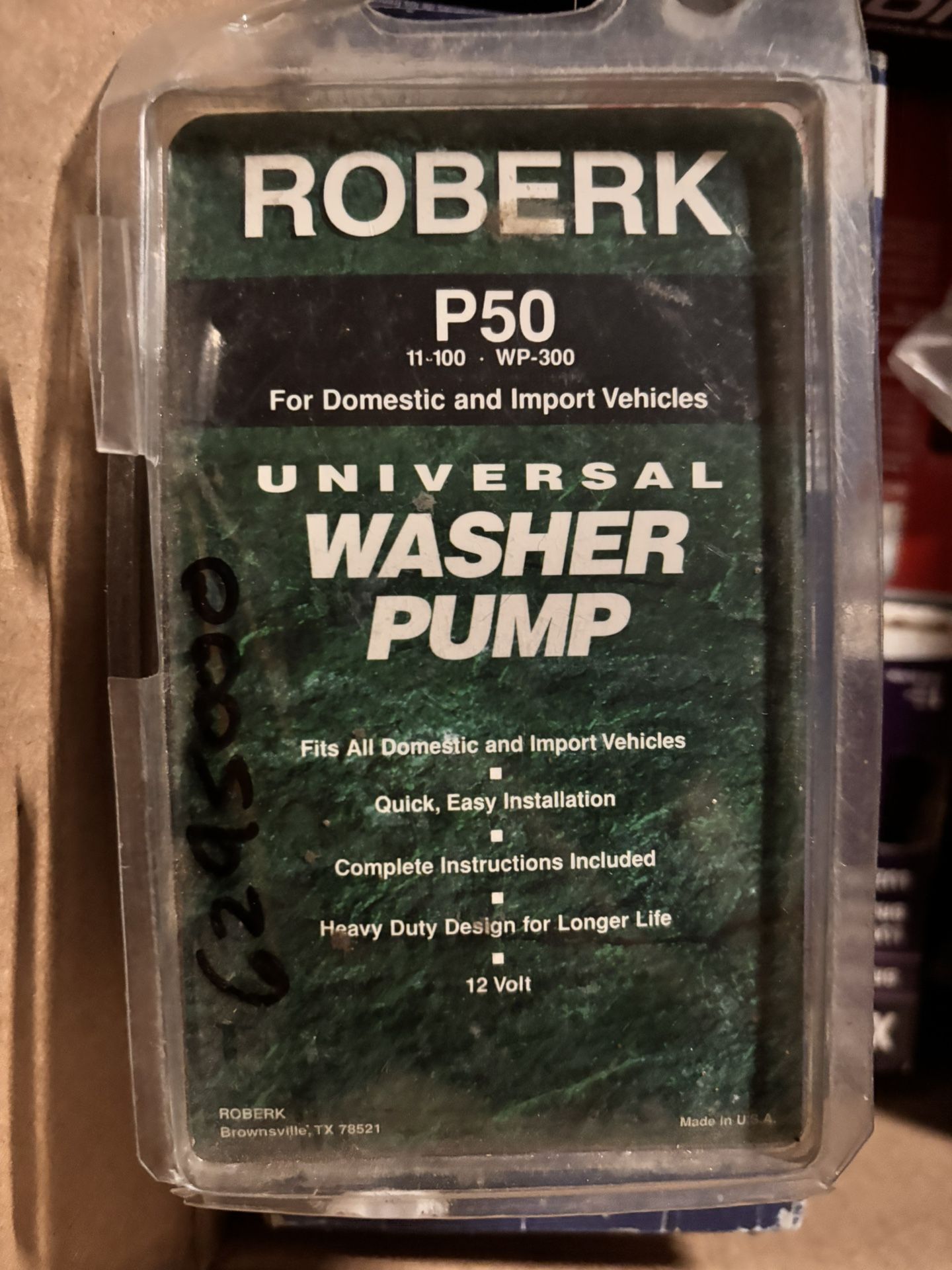 Free Roberk P50 Washer Pump