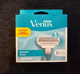 Venus 8pcs shaver replacement heads, new
