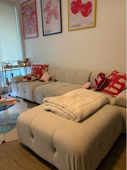 Cream Couch