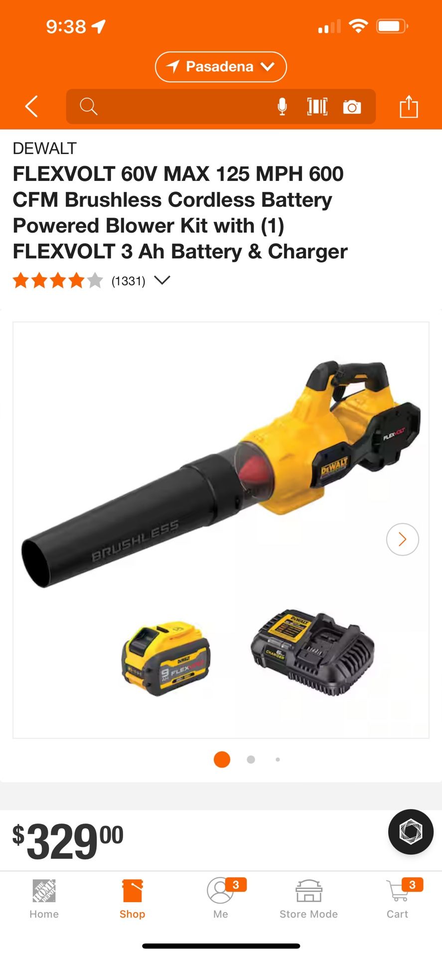 Dewalt Blower