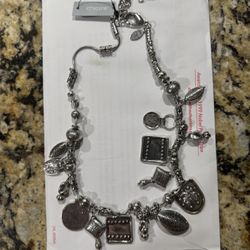 Silver Charm Necklace 