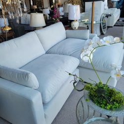 Modular Light Grey 2pc Sectional New