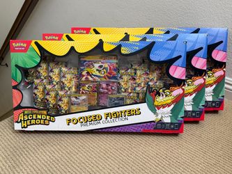 Pokemon Ascended Heroes Focused Fighters (Sam's Club) ME