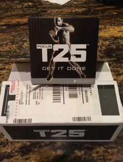 New Shaun T Beachbody T25 with Bands