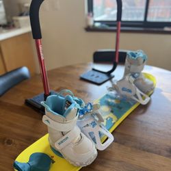 Burton Riglet Trainer Snowboard  Setup 