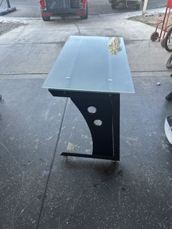 Glass Office Desk