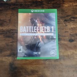 X-Box One Battlefield 1 Game