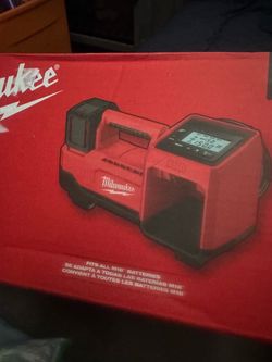 Milwaukee M18 Cordless Tire we Inflator firm price