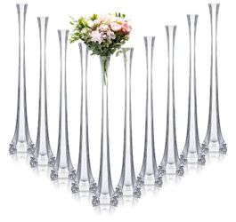 8 Pcs Eiffel Tower Vase for Wedding Centerpieces (20”)