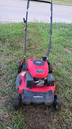 Power smart gassoline lawnmower
