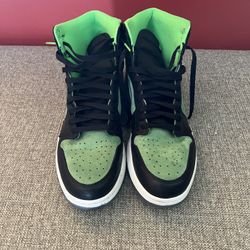 Air Jordan 1 High Zoom Zen Green Size 13