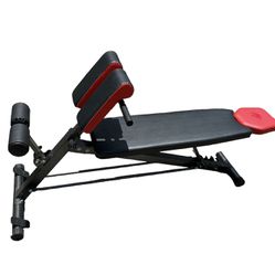 Finer Form Multifunctional Gym Bench for Complete Workout All in One - Versatile Fitness Equipment for Hyper Back Extension, Roman Chair