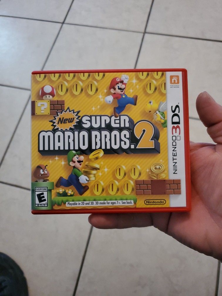 NEW SUPER MARIO BROS. 2 NINTENDO 3DS GAME